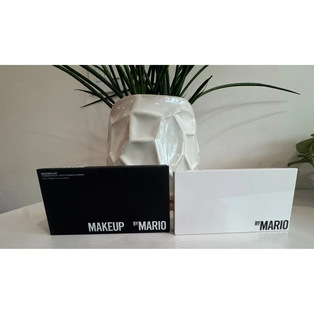 Makeup By Mario Master Metallics Eyeshadow Palette 12 Shades New in Box